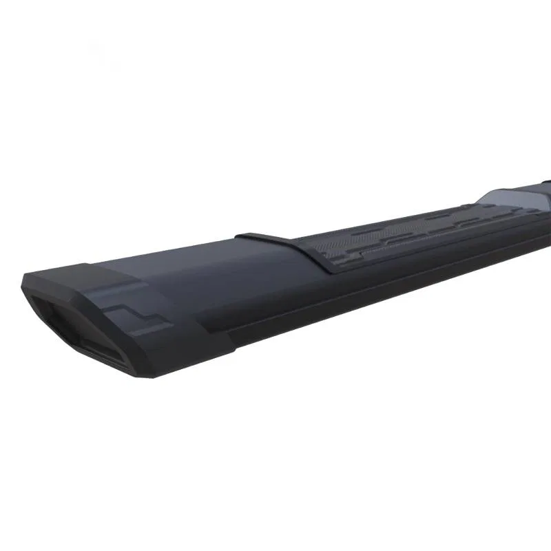 PETY85 – BLACK HORSE Running Board, 5 Inch Width Black Plastic Unlighted Rocker Panel Mount With Mou - view 3